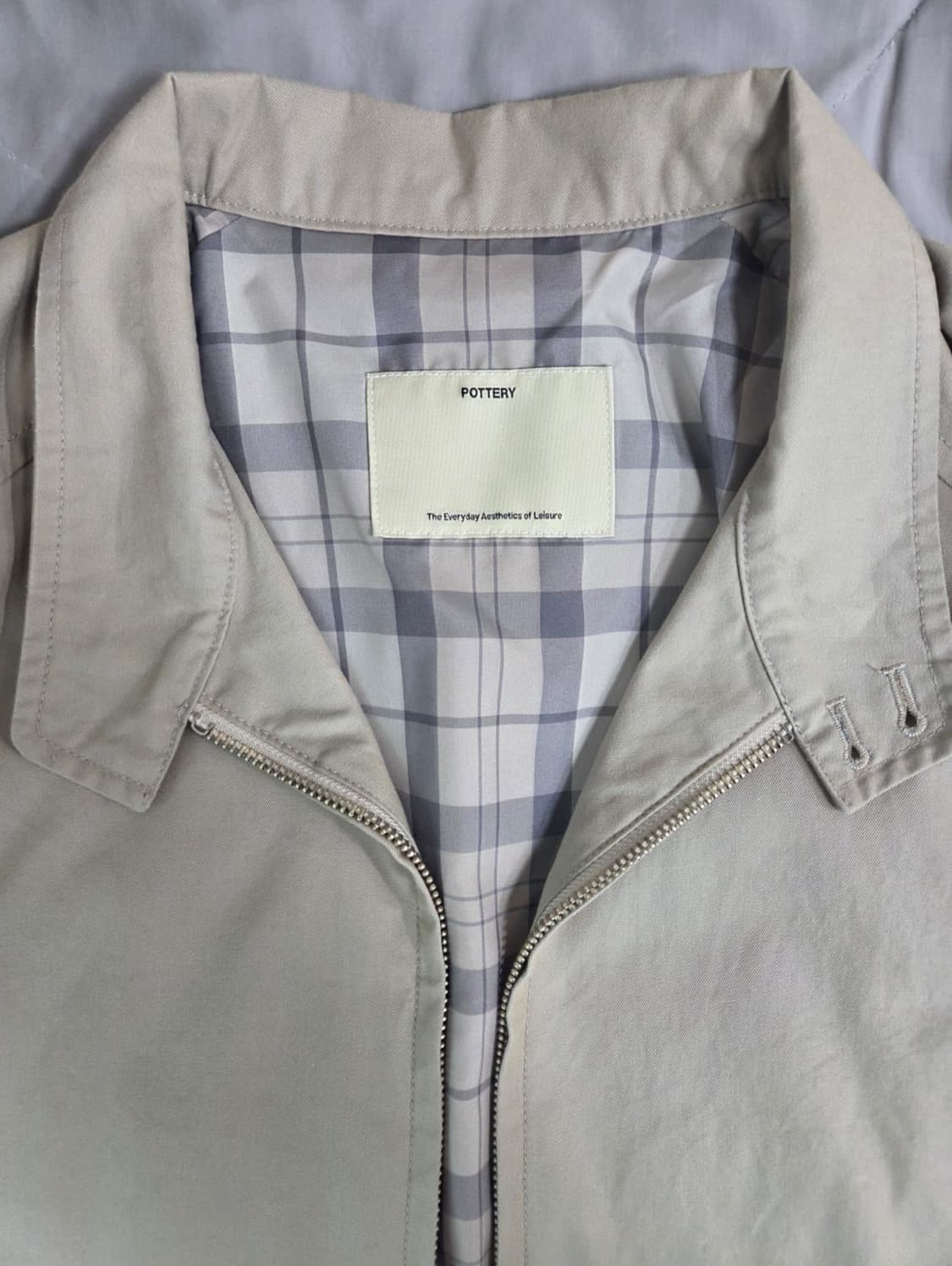 포터리 수피마 해링턴 자켓 Size2 상품이미지4