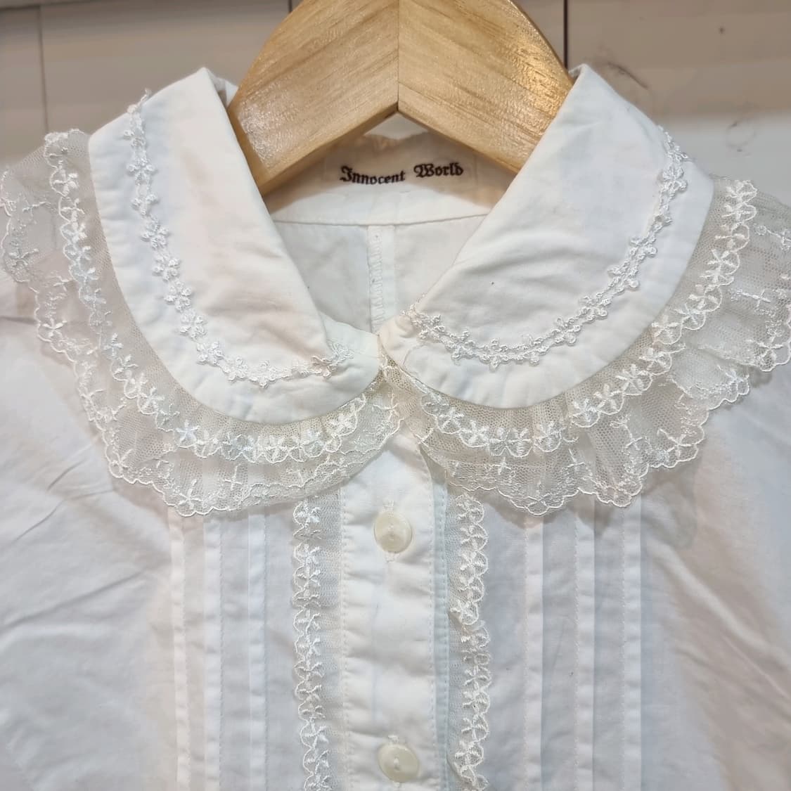 이노센트 월드(Innocent World) 레이스 카라 블라우스 상품이미지2