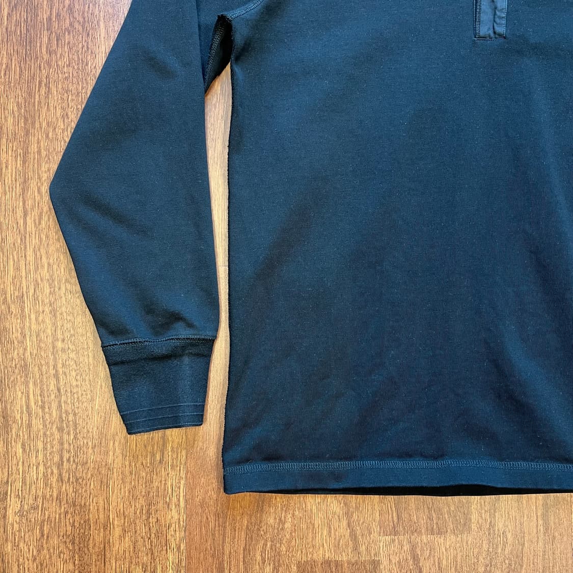 [2XL]브론슨 롱슬리브 헨리넥 블랙  상품이미지4