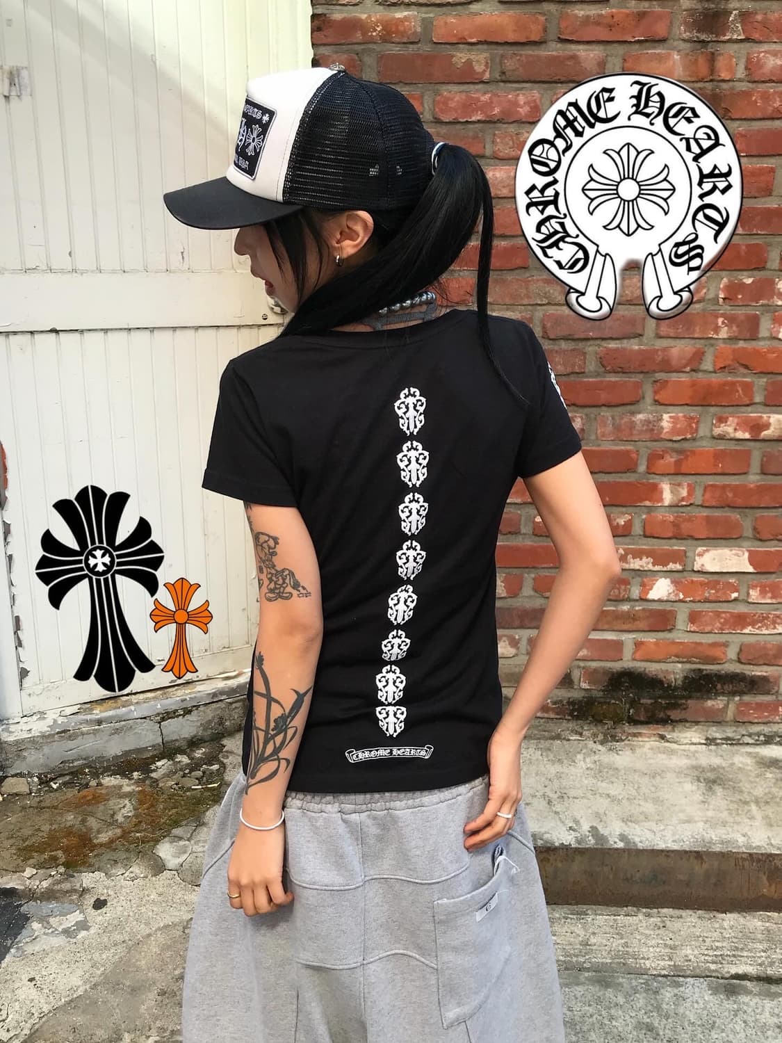 Chrome Hearts Logo T-shirts 상품이미지1