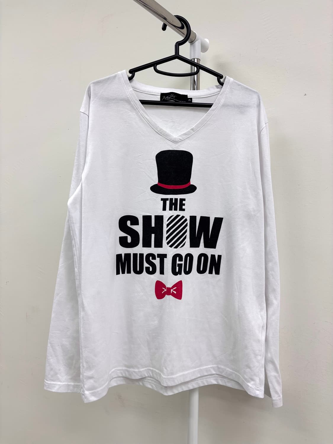 빈티지 키치 화이트 롱슬리브 상품이미지5