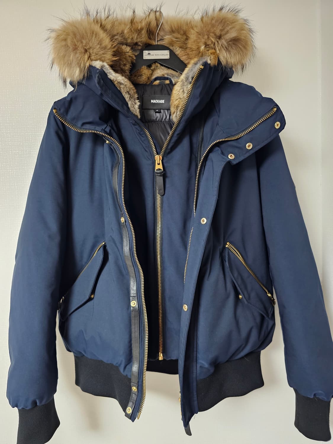 맥케이지 24fw 딕슨 네이비 금장(백화점정품40/새상품급) 상품이미지1