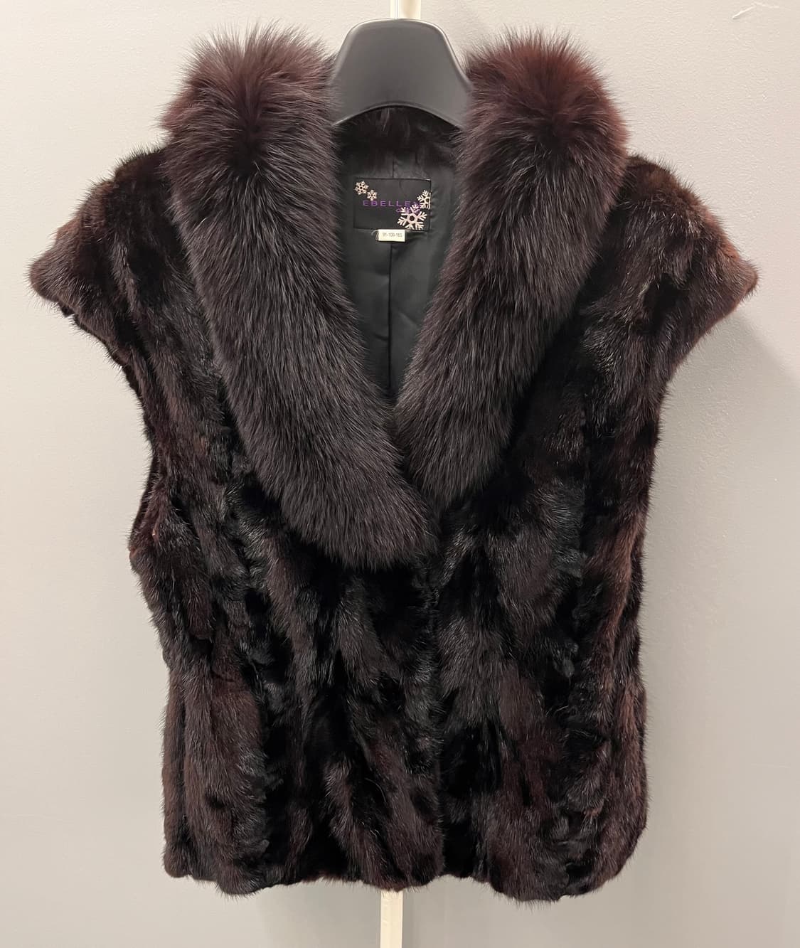 이벨렌 밍크 폭스 퍼 베스트 상품이미지1