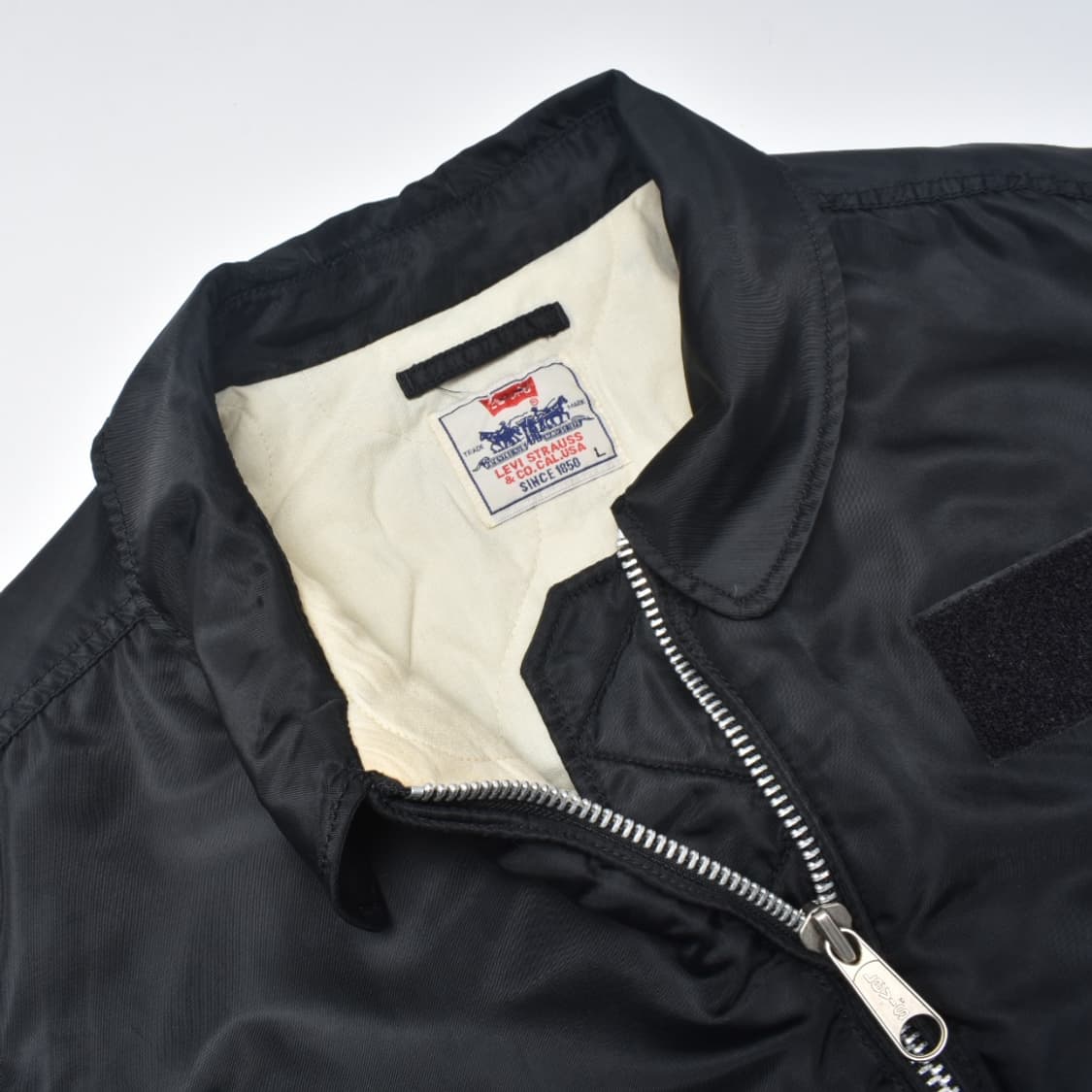 90S 리바이스 CW-45P 항공점퍼 플라이트 자켓 L N0727 상품이미지6