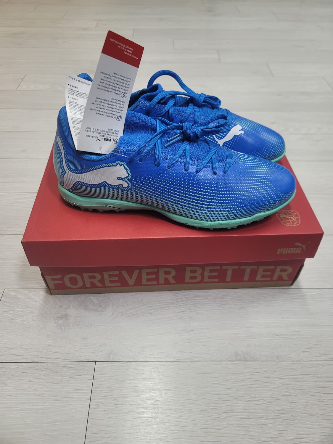 (260)푸마 풋살화 퓨처 7 플레이 TT[대전 직거래도 가능] 상품이미지4