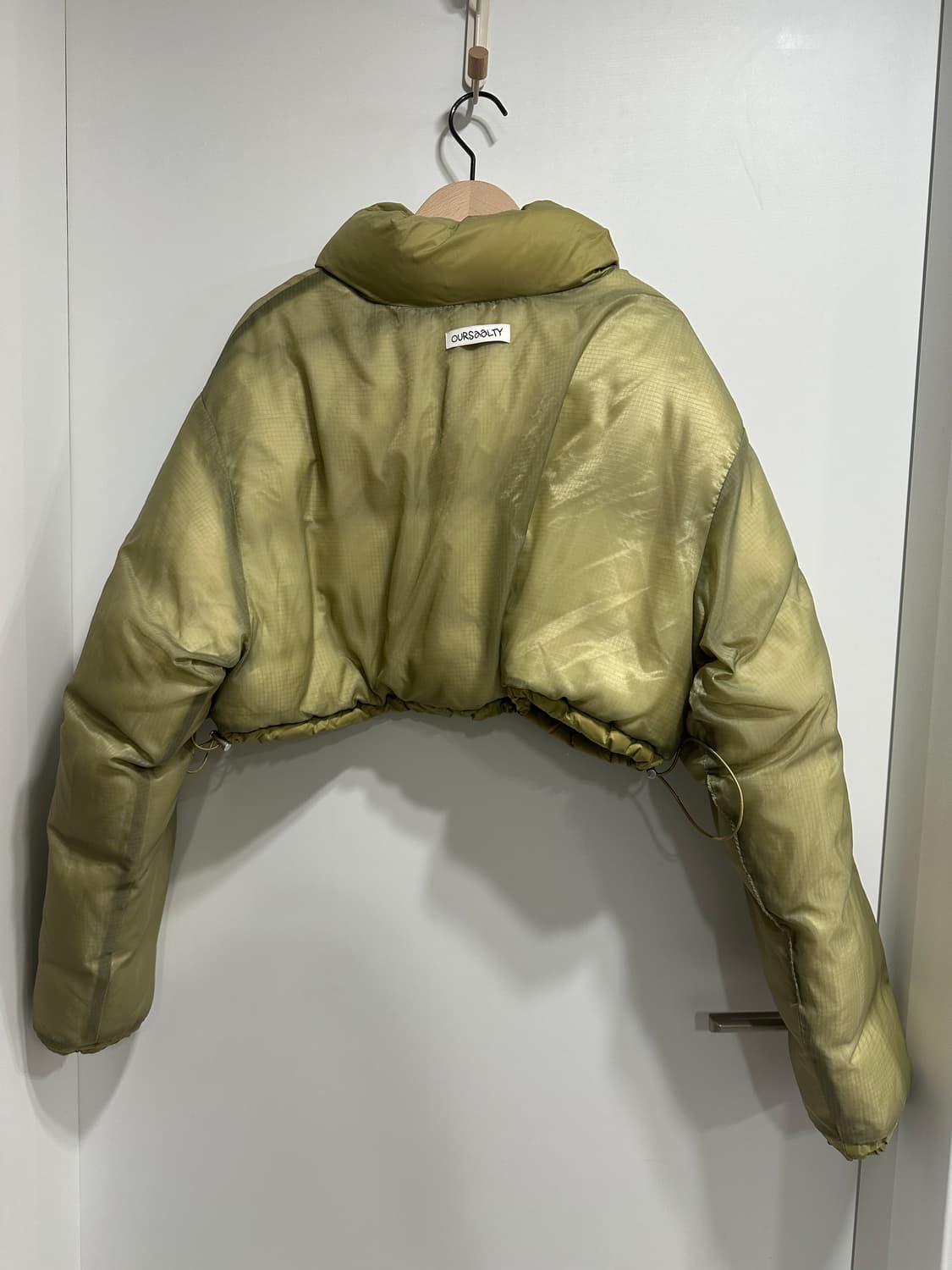 아우어솔티 덕다운패딩 올리브 상품이미지5