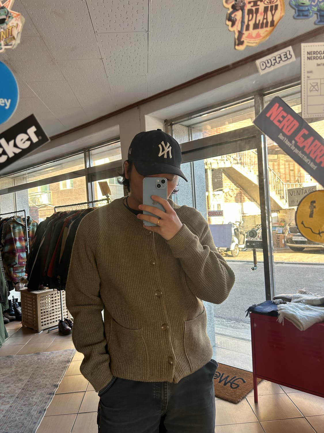 부기홀리데이 울 가디건 상품이미지8