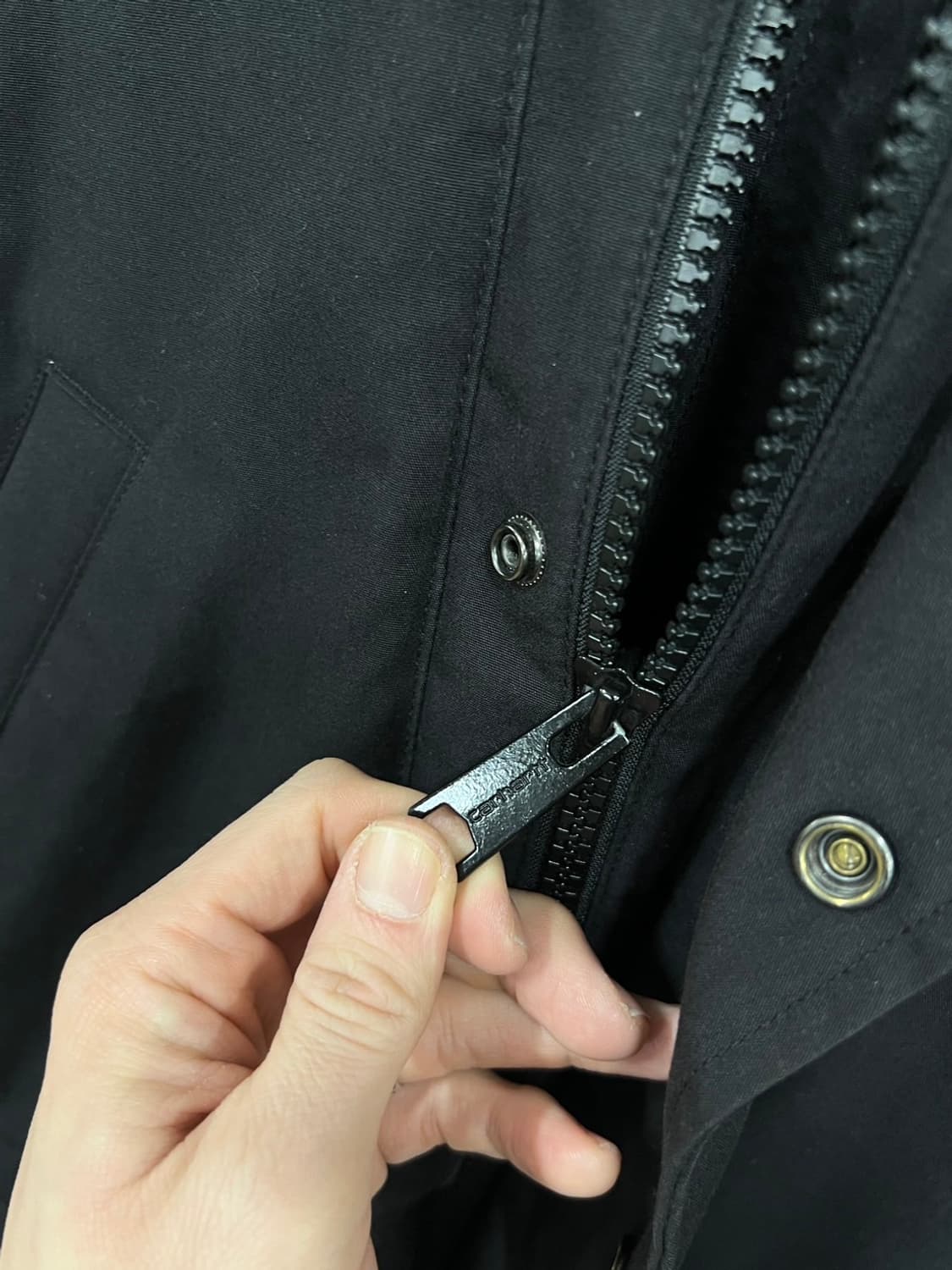 칼하트 트래퍼 후드 퍼 야상 파카 패딩  상품이미지4