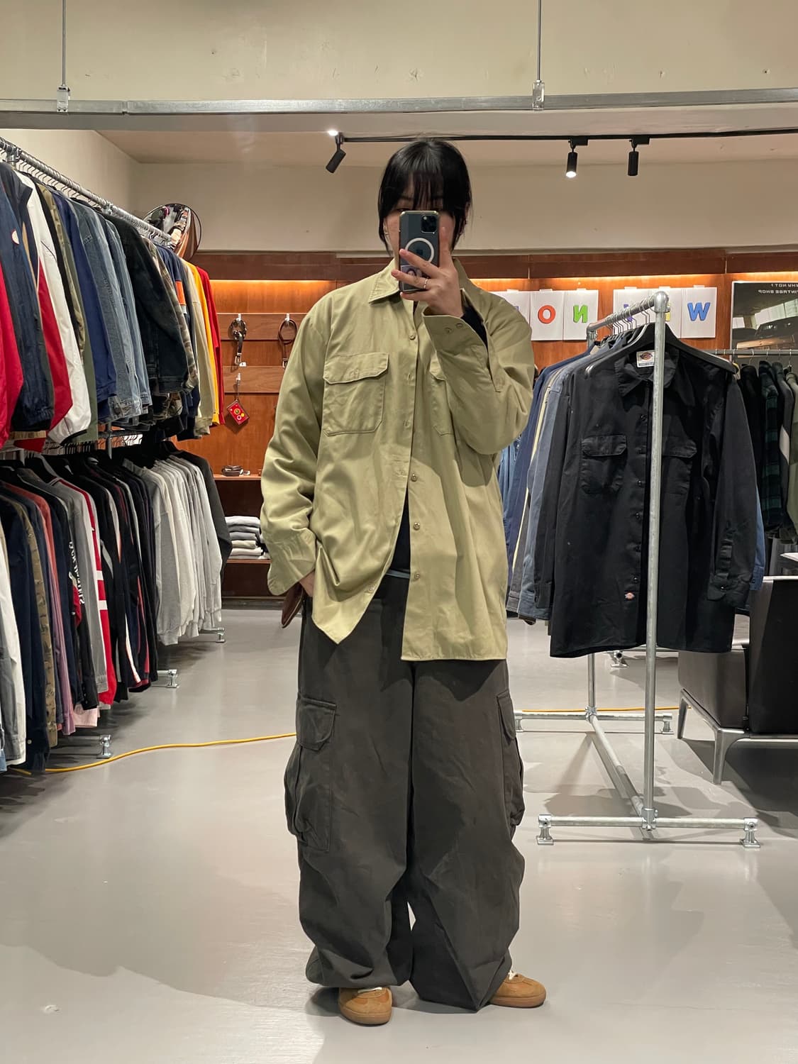 디키즈 워크셔츠 상품이미지1