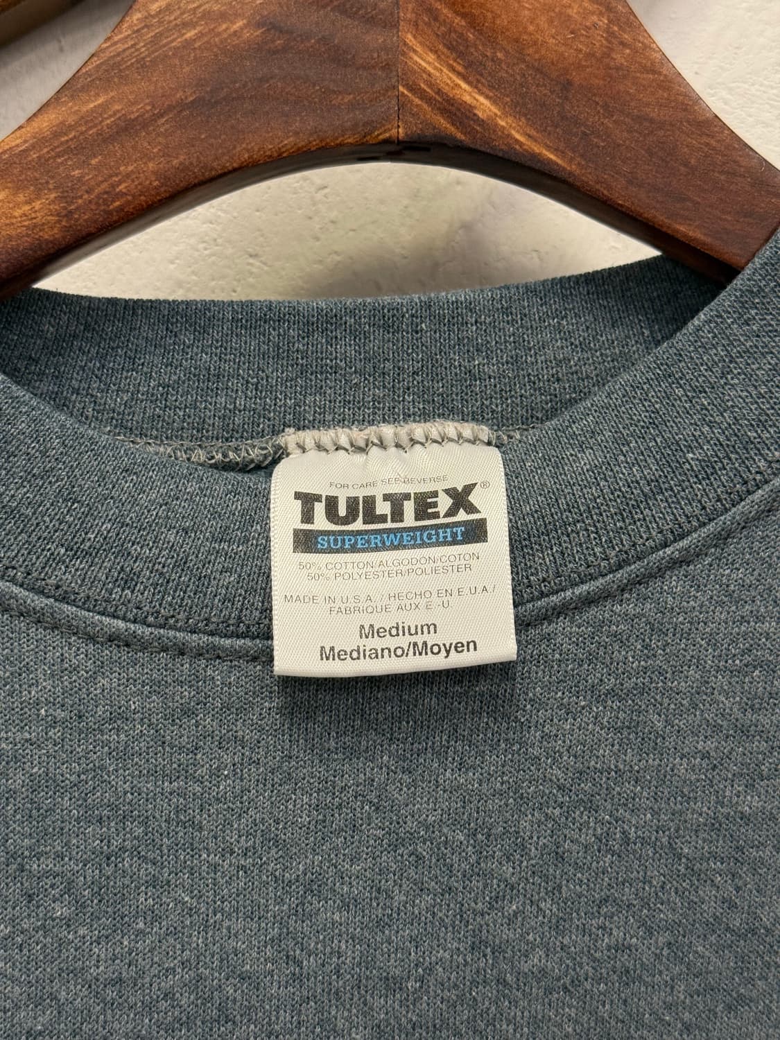 90s USA TULTEX Mickey California 스웻 셔츠 상품이미지7