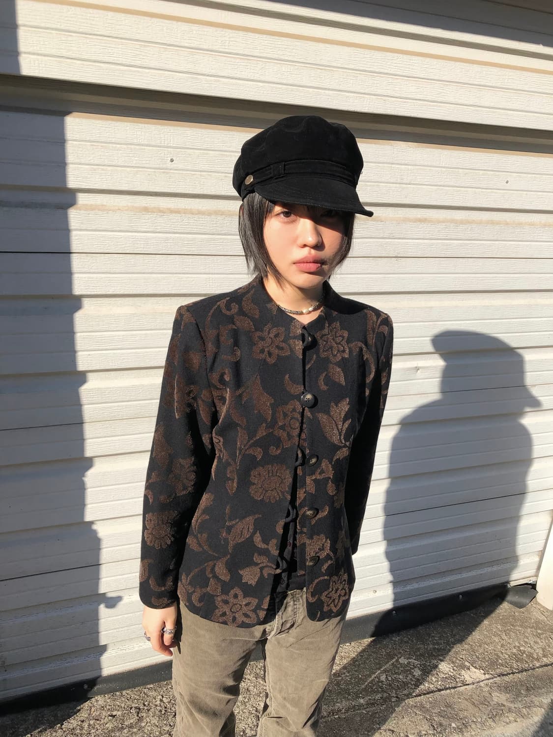 flower wool jacket  상품이미지1