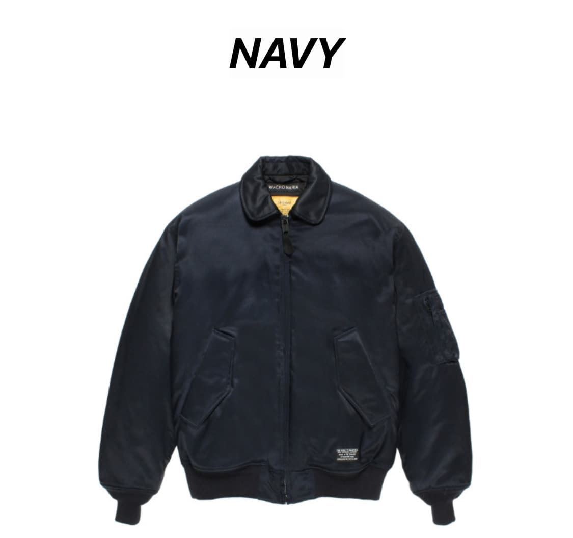 와코마리아 25fw CWU-45 FLIGHT JACKET 네이비 라지 상품이미지1