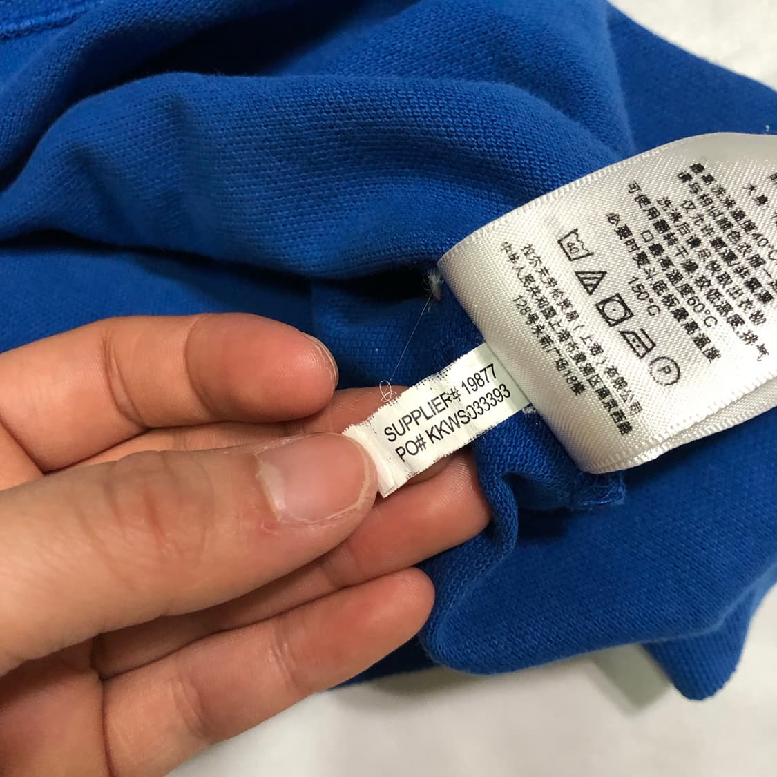 폴로 랄프로렌 더블 빅포니 블루 카라티 상품이미지6