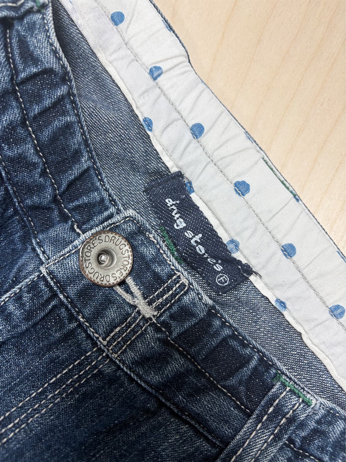 빈티지 플라워 패턴 데님 팬츠 상품이미지9