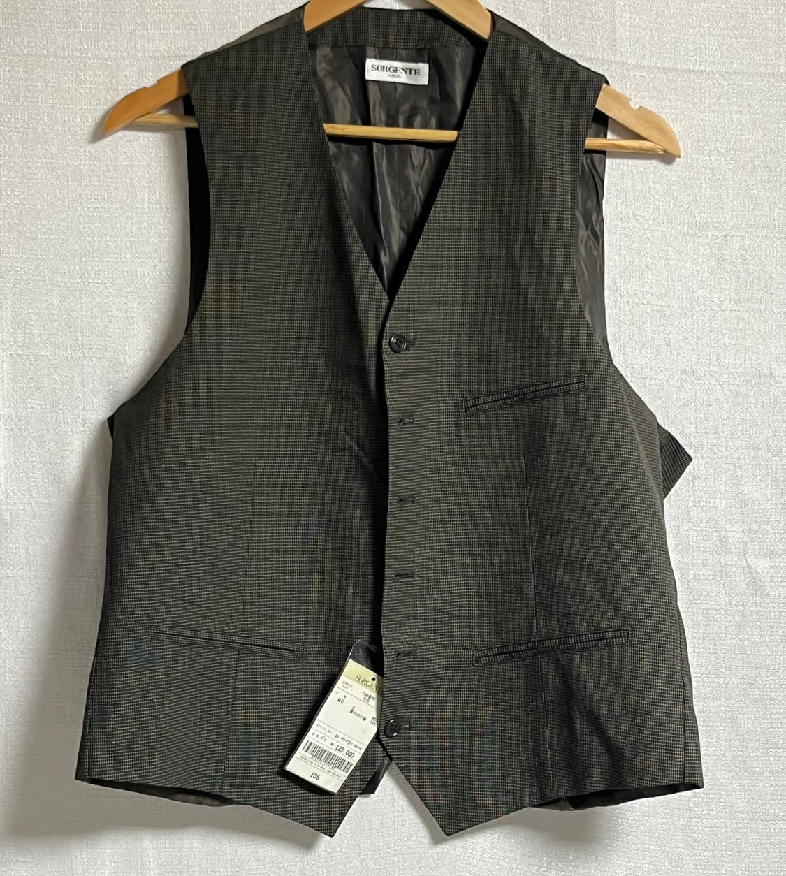 새상품 수트 베스트 조끼 105 상품이미지1