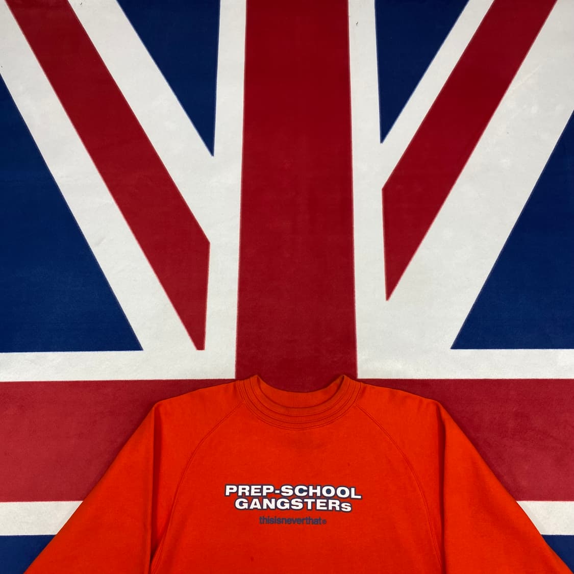 디스이즈네버댓 맨투맨 M 실측 L  상품이미지2