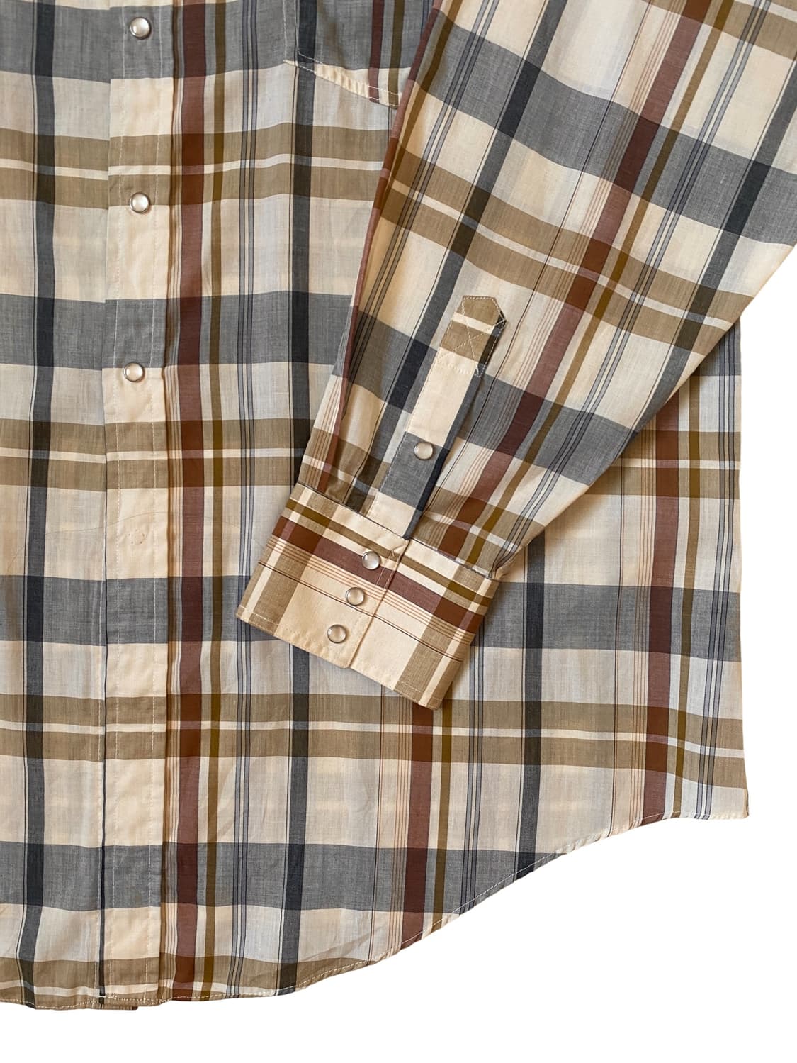 빈티지 체크 포켓 셔츠 (Man 2XL) AB1313 상품이미지4