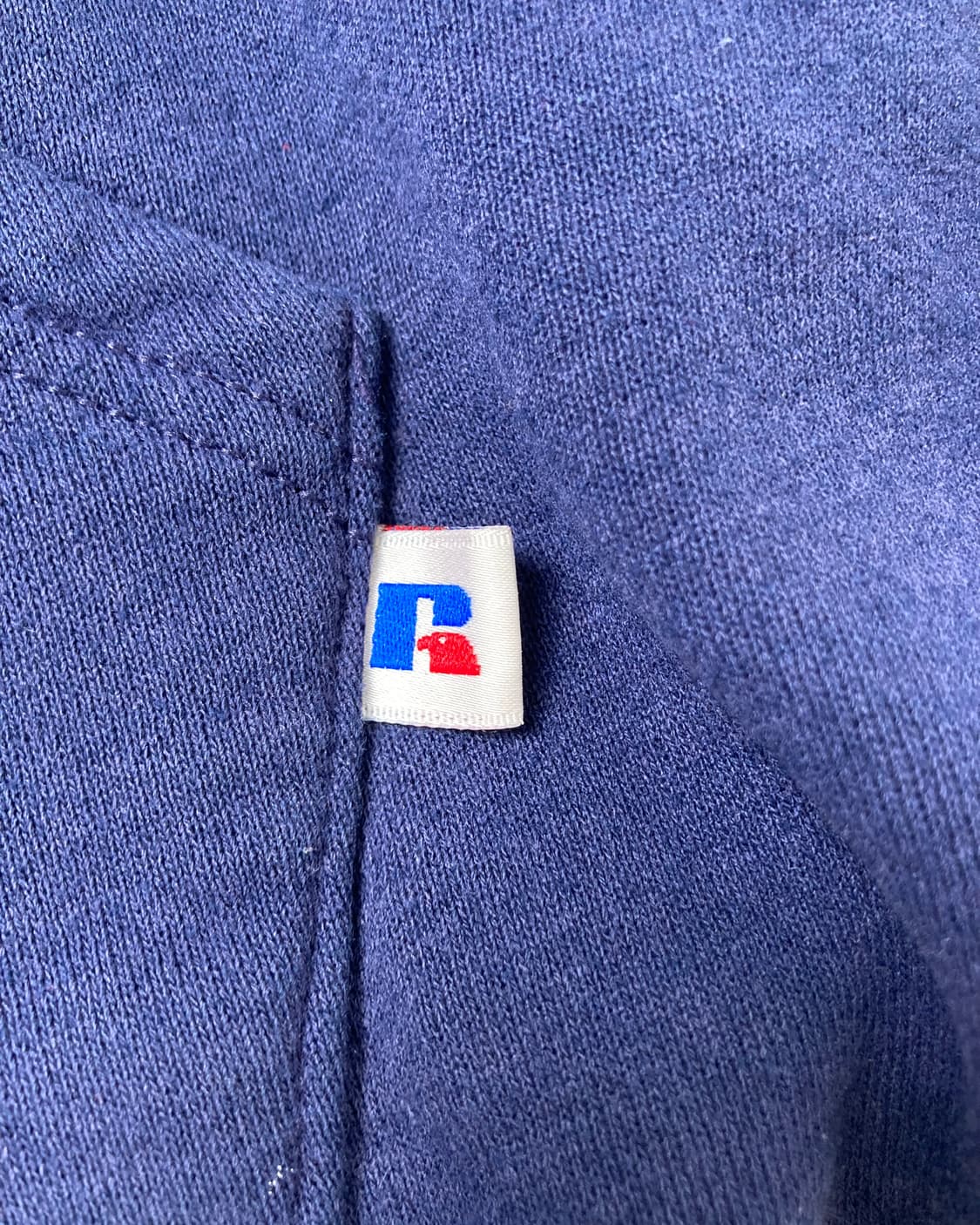 90s Russell Zip Up Hoodie (navy) 상품이미지5