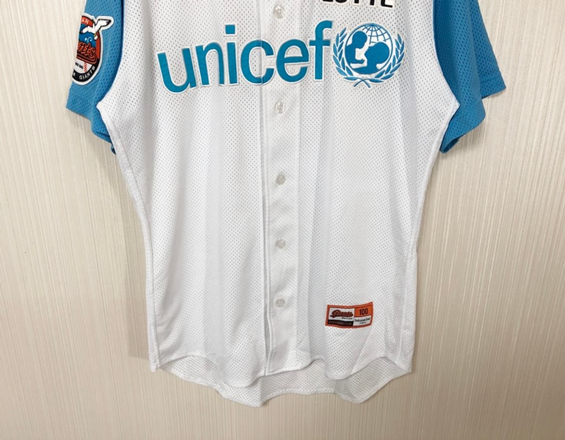 KBO 카멜레온어센틱 롯데자이언츠 유니세프유니폼/져지 100 #8 전준우 상품이미지3