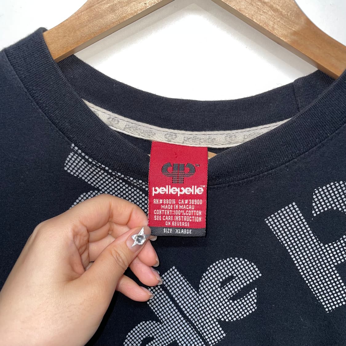 pellepelle 올오버 로고 반팔 티셔츠 상품이미지6