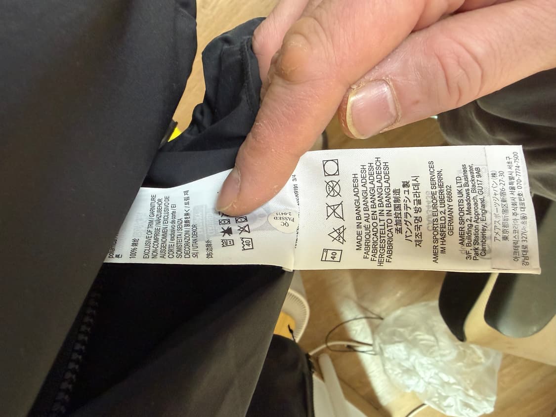 아크테릭스 스쿼미시 후디 블랙 xl 3월구매 상품이미지5