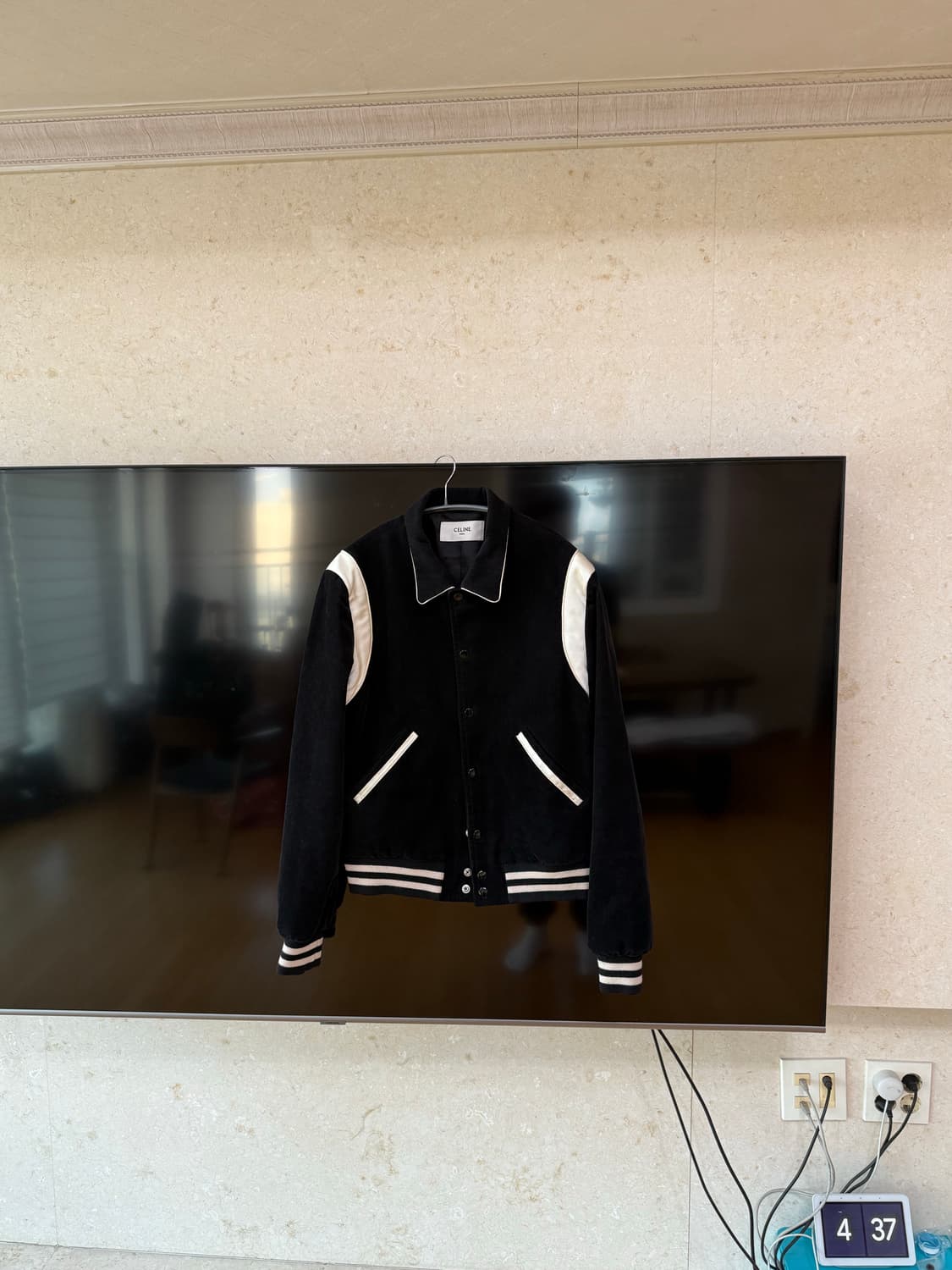 셀린느 코듀로이 테디자켓 사이즈50 상품이미지7