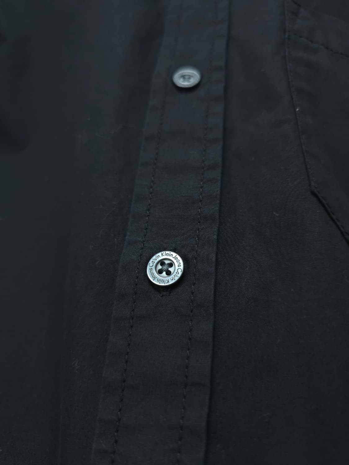 캘빈클라인(KHAKIS 라인) 블랙 워싱 셔츠 (95~100) 상품이미지7