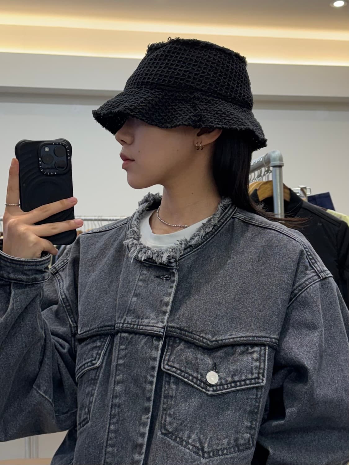 앤더슨벨 네트 버킷햇 상품이미지8