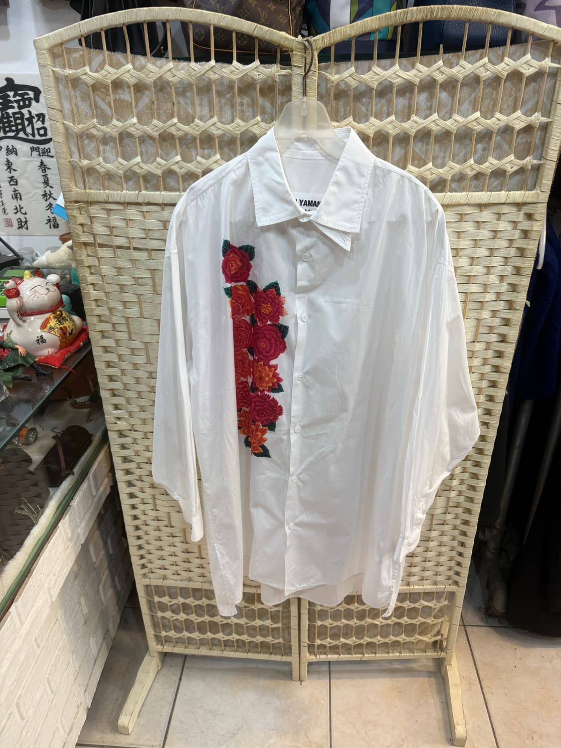 3/105 정품 요지야마모토 레플리카 1987ss 플로랄셔츠 팝니다 상품이미지1