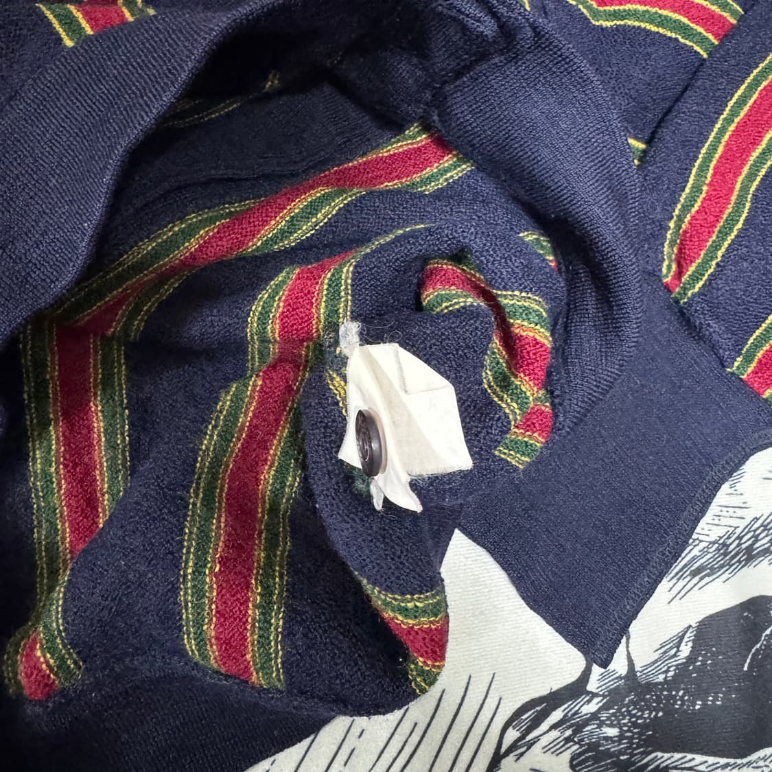 라코스테 울 가디건  실착 여성 M정도  상품이미지3