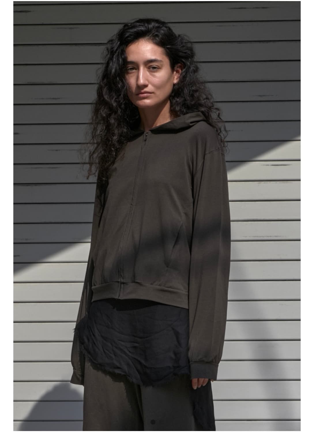 [2] 머듈 라운지 후드집업 올리브 상품이미지1