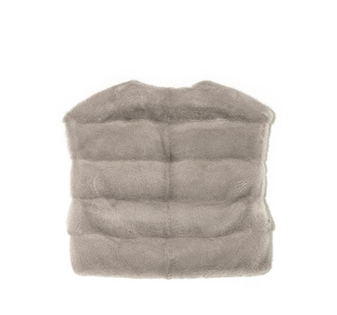 SINI 사가 천연밍크 베스트 (그레이) - 미착용 새상품 상품이미지8