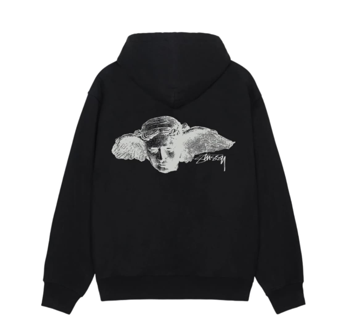 스투시 히프노스 집 후드 블랙 상품이미지1
