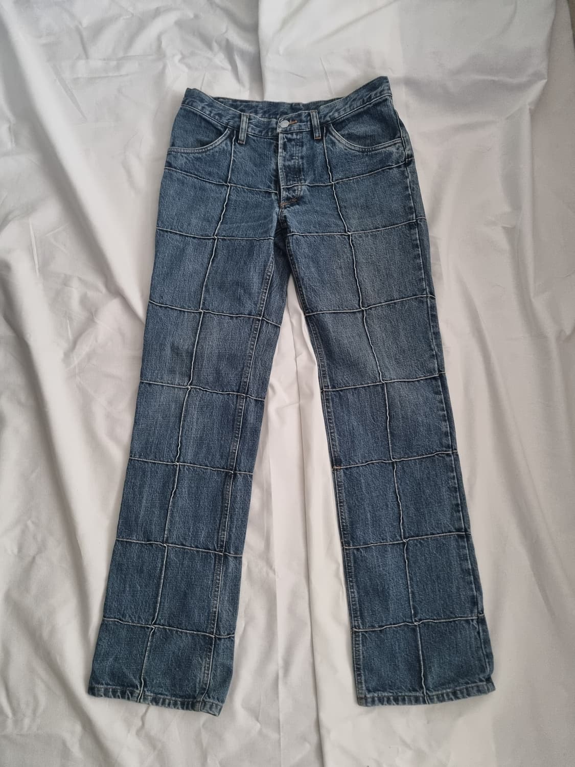 04SS Martin Margiela SquarePintuck Denim 상품이미지2