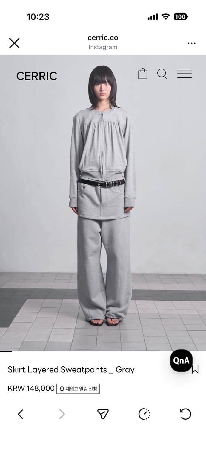 세릭 레이어드 팬츠 상품이미지1