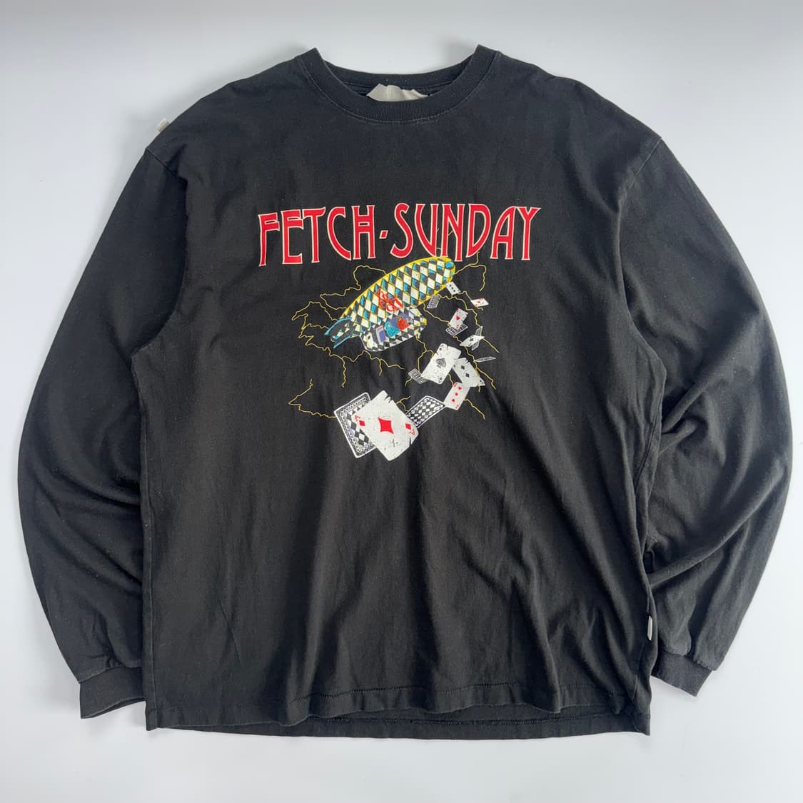 Fetch 페치 프린팅 블랙 롱슬리브  상품이미지3