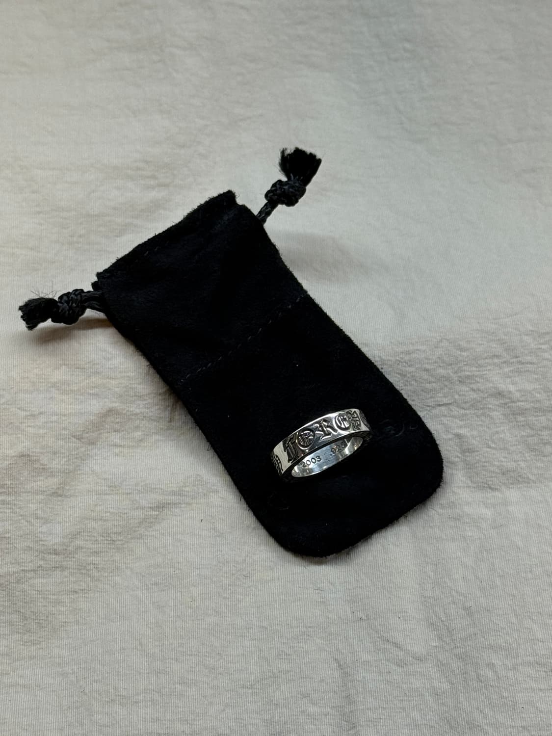 크롬하츠 포에버링 US 6.5 새상품 상품이미지1