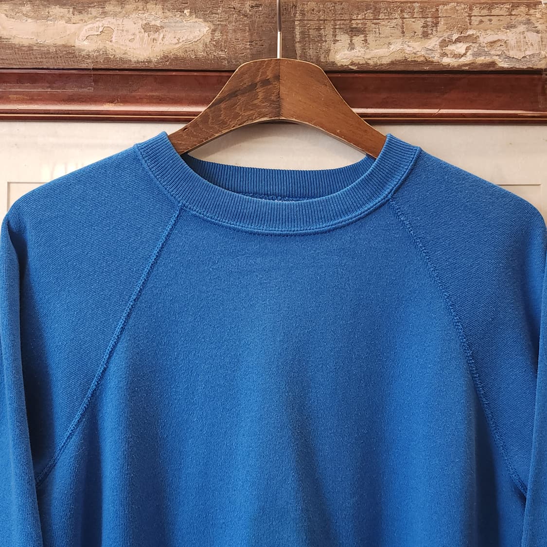 90s BW 빈티지 스웻셔츠 플레인 스웻셔츠 블루 L 상품이미지3