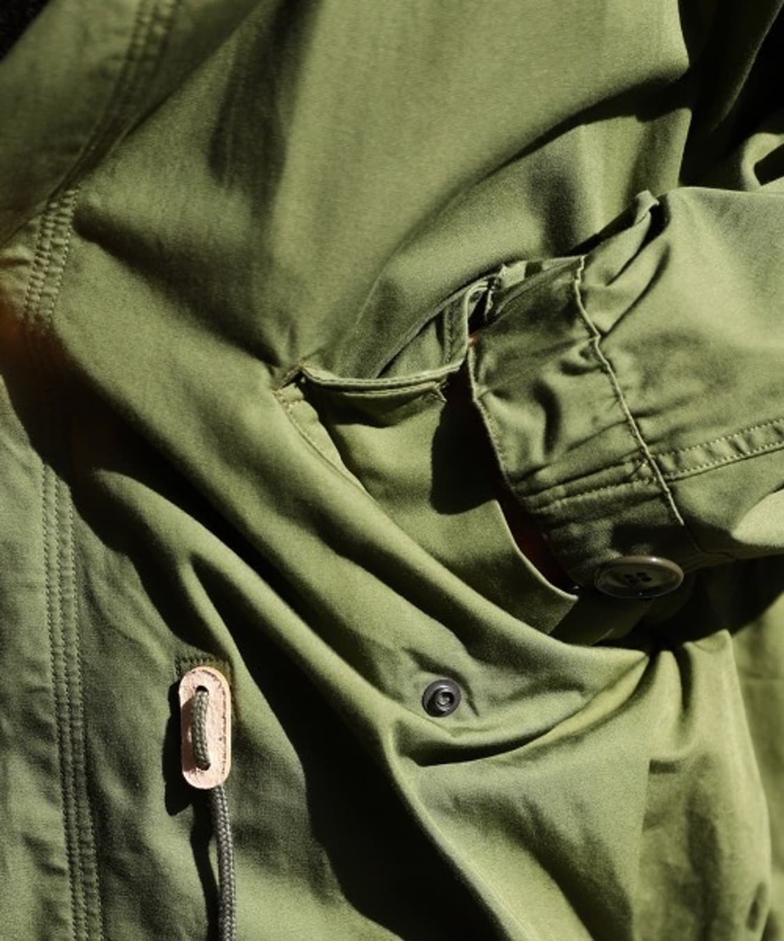 마카웨어 숏 모즈 오가닉코튼 자켓 상품이미지5