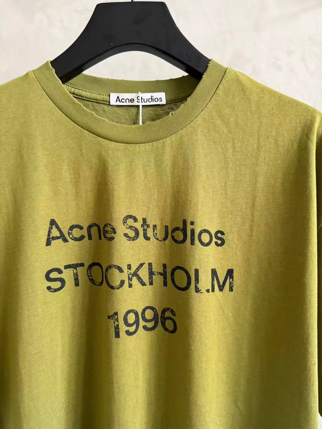 아크네 스튜디오 로고 티셔츠 페이드 상품이미지8