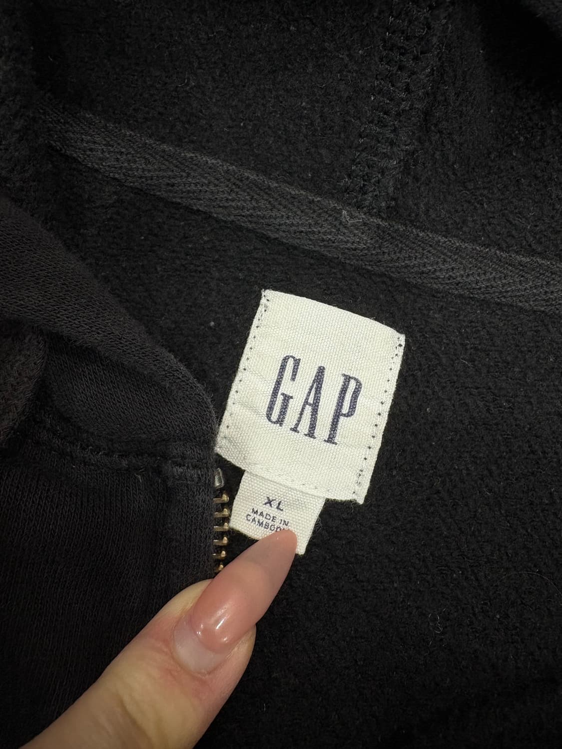 Gap 갭 후드집업xl 상품이미지3