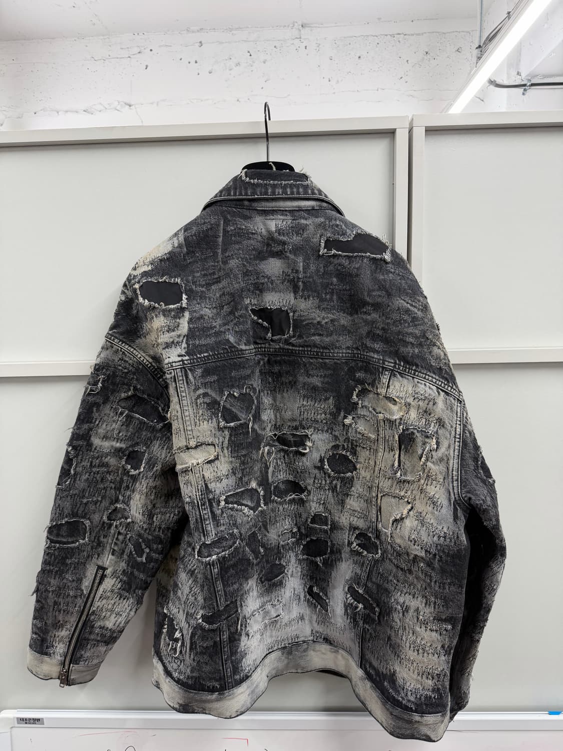 지방시 데미지드 데님 자켓 L 상품이미지2