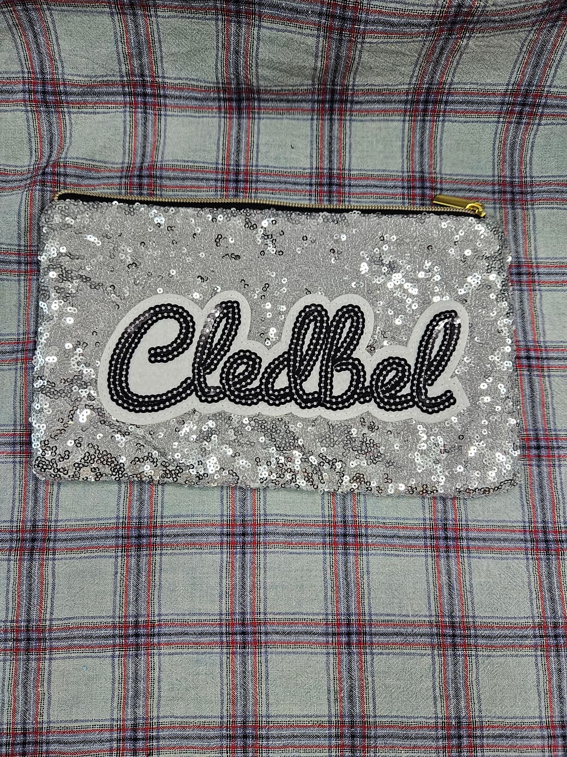 끌레드벨 스팽글 파우치  상품이미지6