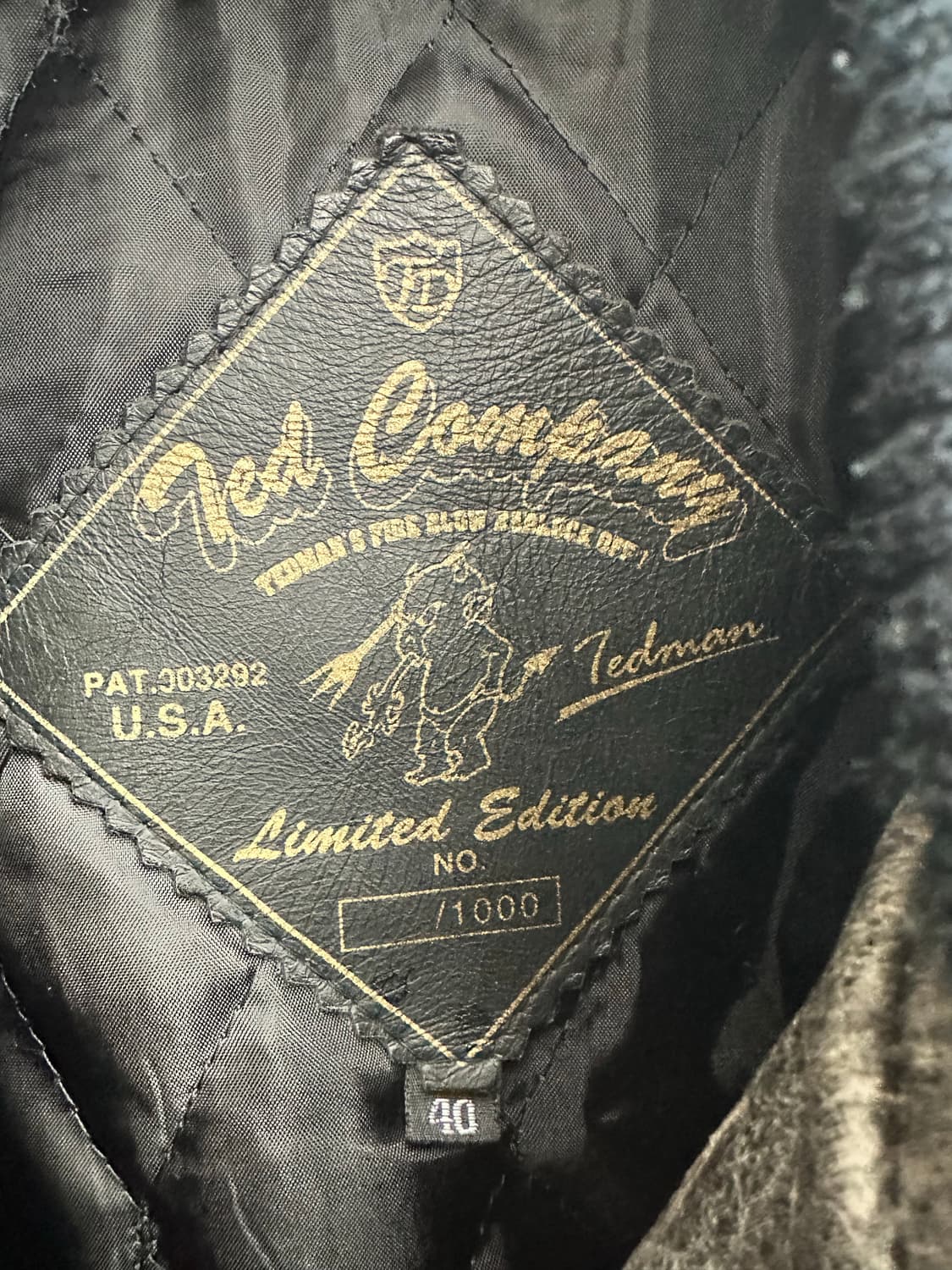 테드컴퍼니 레더자켓 가죽자켓 40 상품이미지4