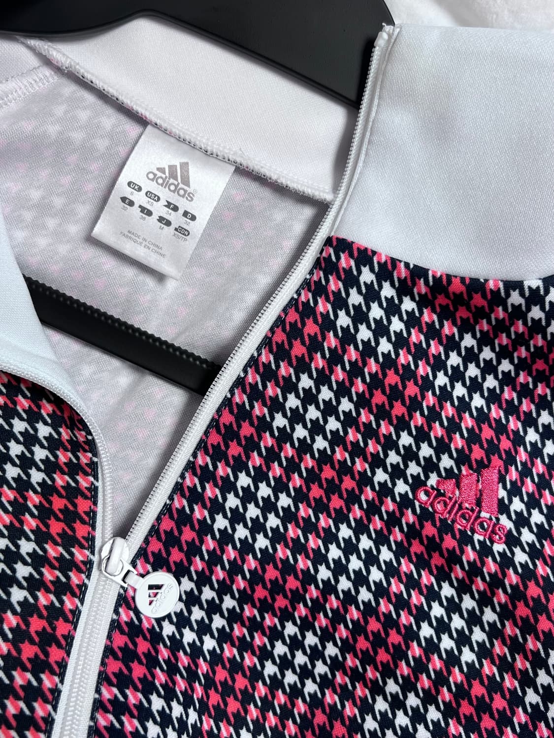 아디다스 하운드 패턴 핫핑크 져지  상품이미지3