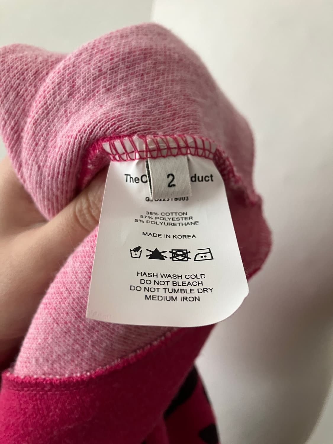 TheOpen Product 더오픈프로덕트 새턴 니트 핑크 y2k 딱붙핏 상품이미지6