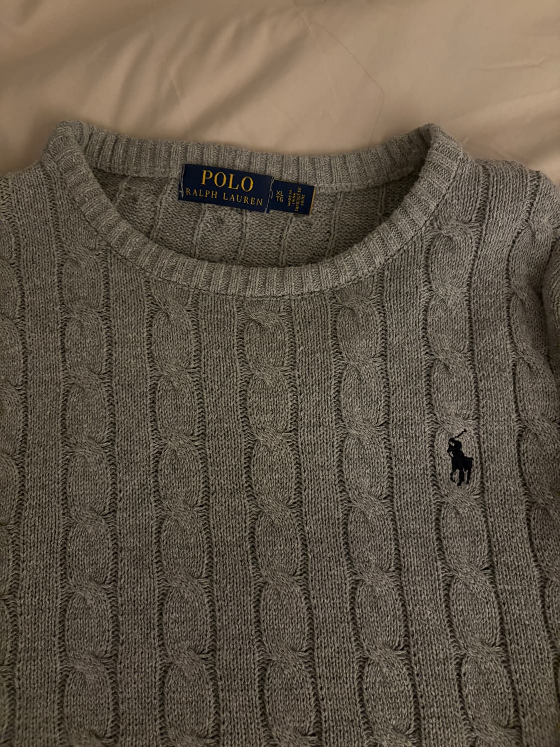 폴로랄프로렌 꽈배기 니트 S 상품이미지2