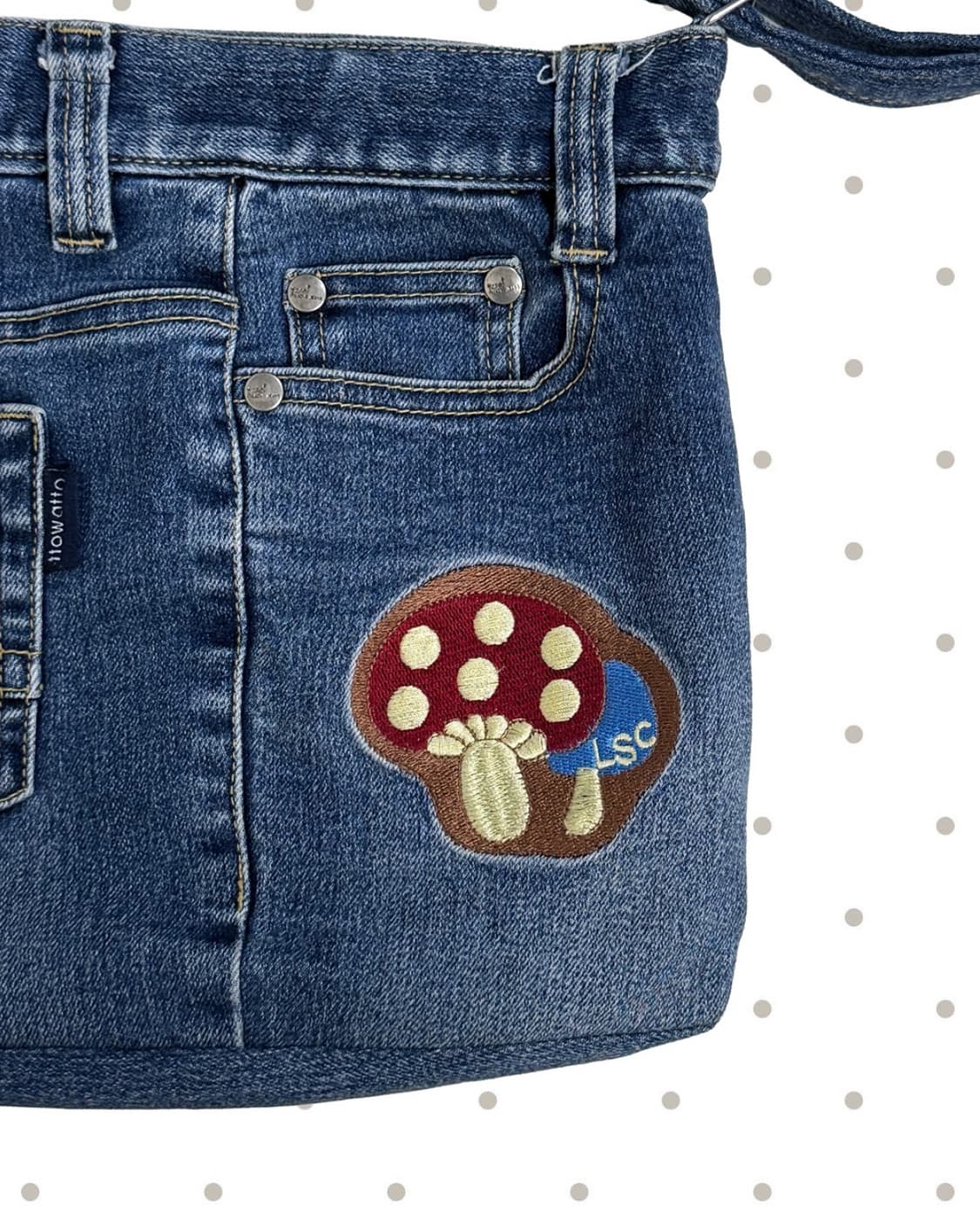 머쉬룸 도트 크로스백 상품이미지1