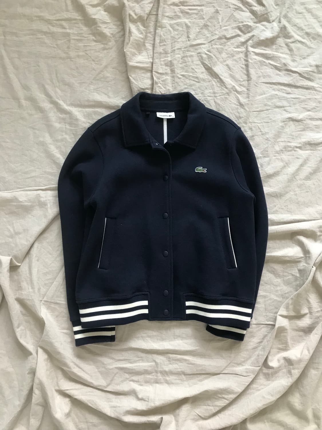 대장급 라코스테 신형택 바시티 카라 자켓 상품이미지5