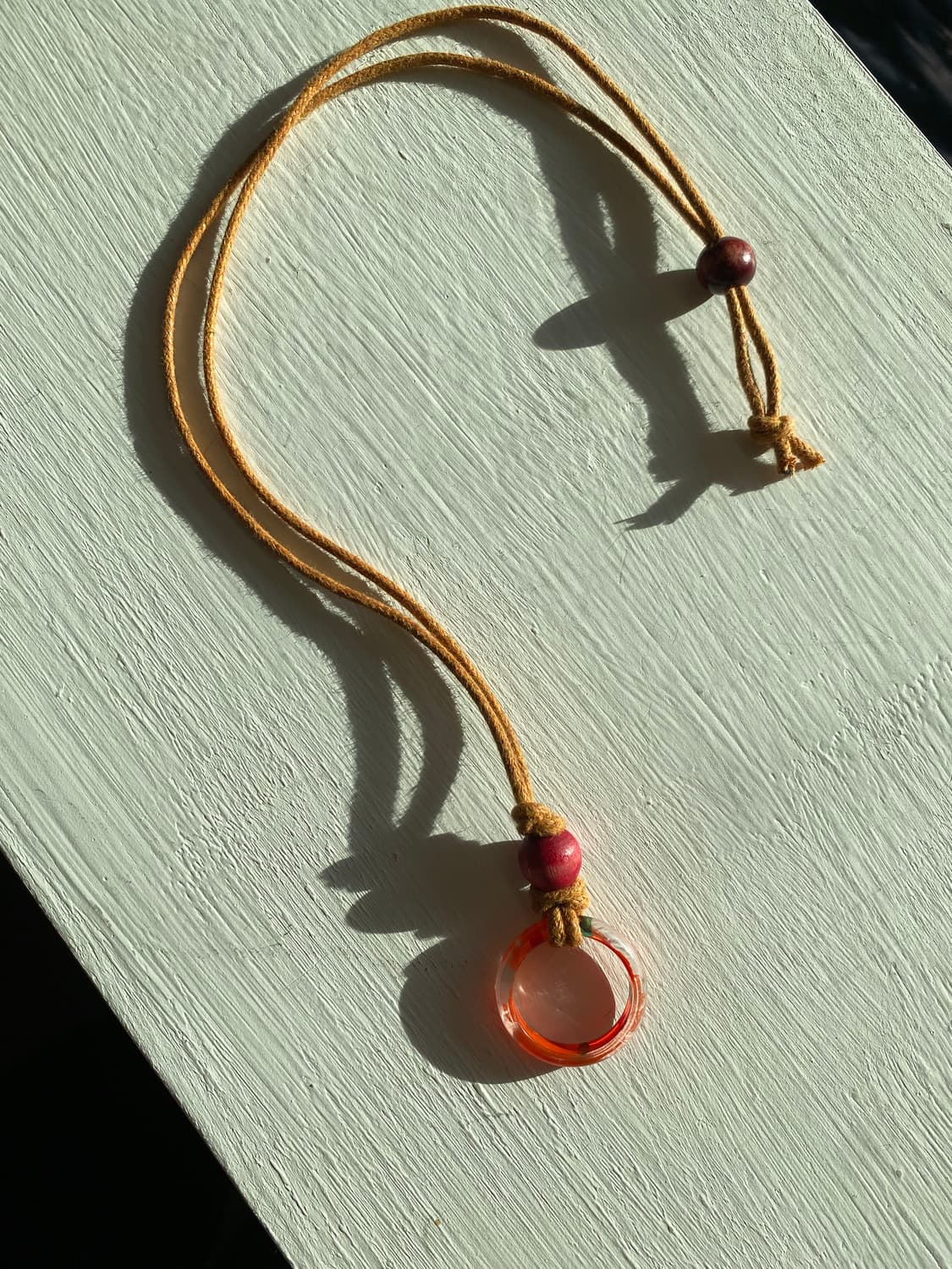 핸드메이드 빈티지링목걸이 상품이미지2